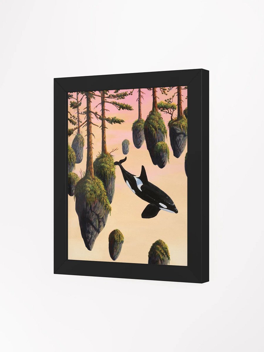Solo Flight Wood Framed Matte Poster product image (17)