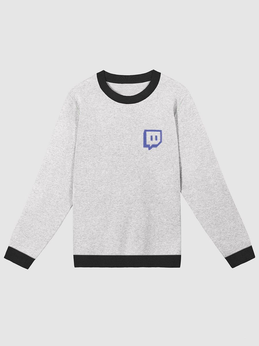 Pull Twitch Jojobou tricoté à col rond, coupe classique product image (1)