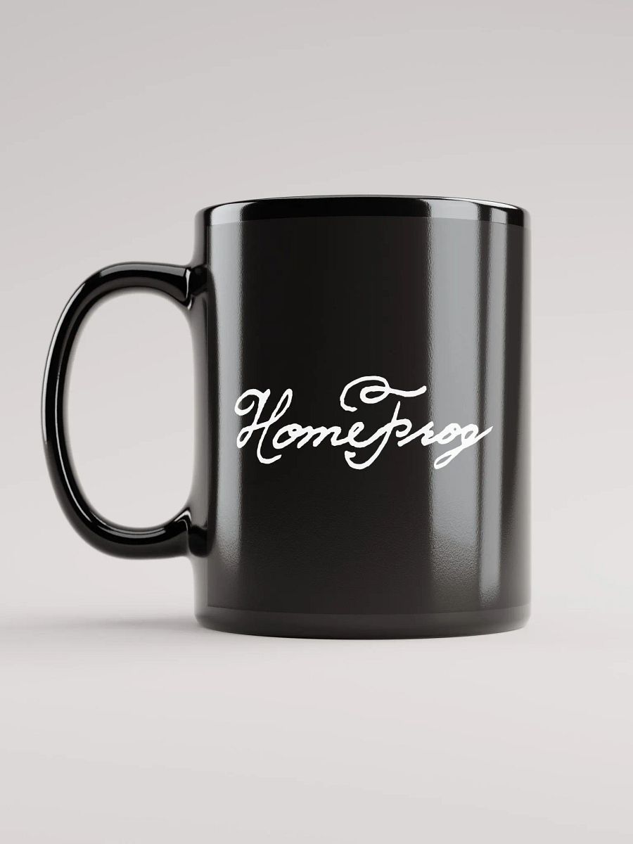 The HomeFrog Signature Mug Glossy Black product image (6)