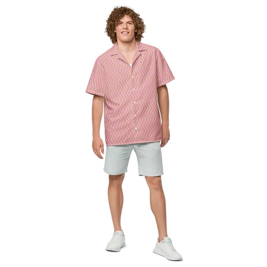 Zigzag Zest Hawaiian Shirt product image (4)