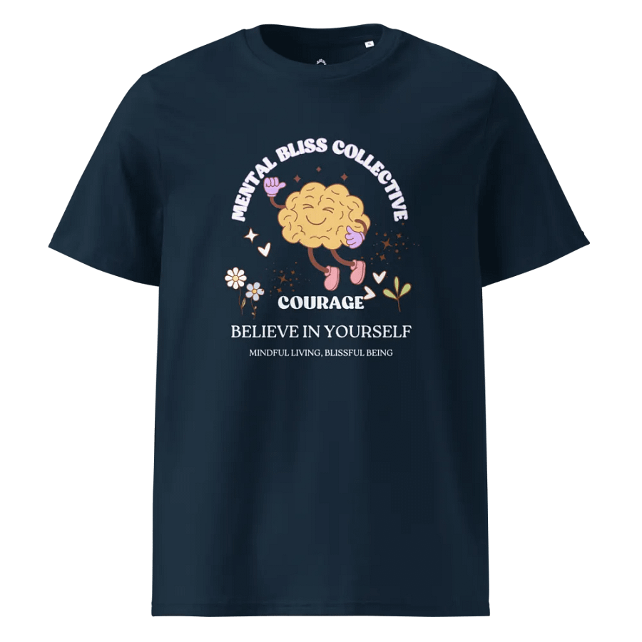 Courage Mental Bliss Collective Unisex EcoBlend Organic Cotton Tee product image (25)
