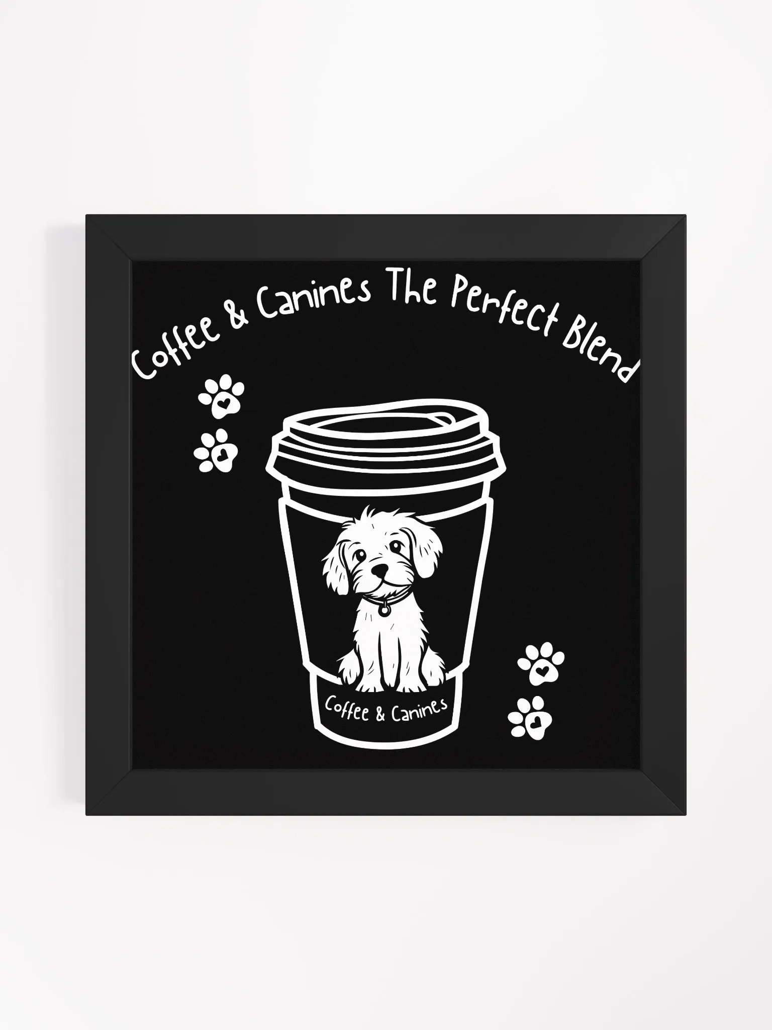 Coffee and Canines The Perfect Blend: Canvas Art product image (31)