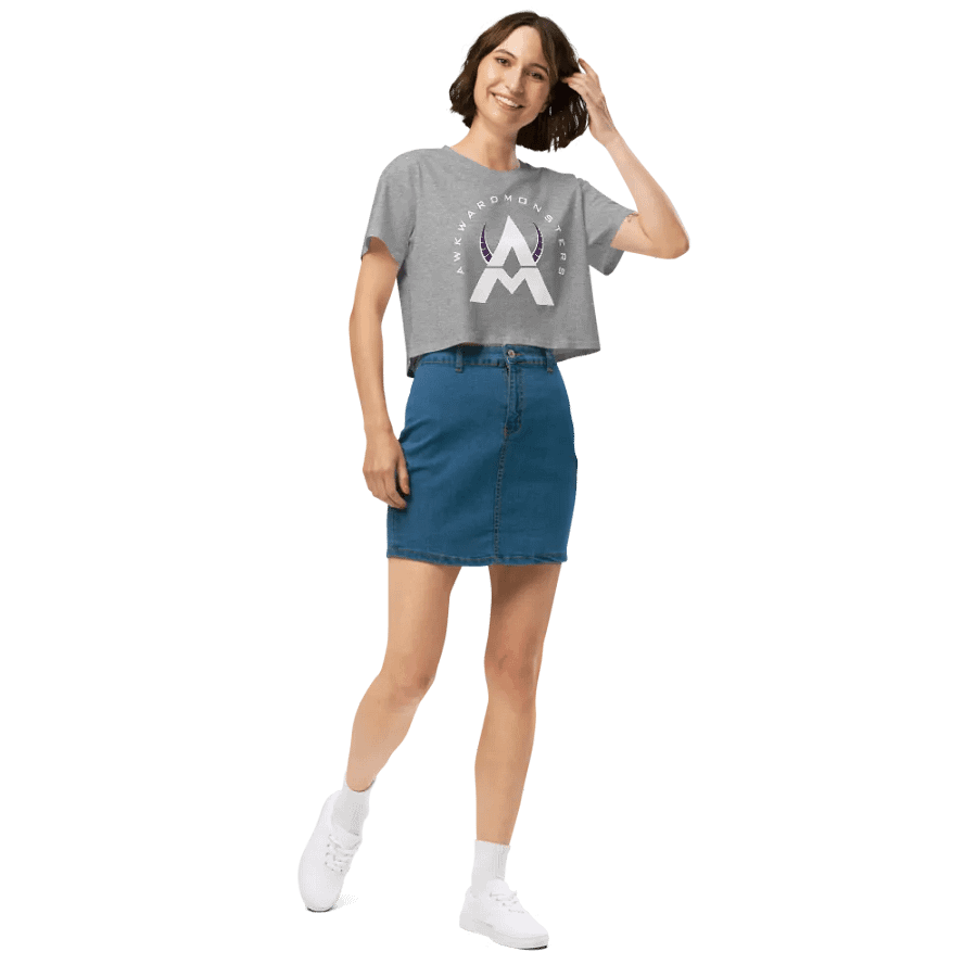Crop Top AM Fancy Logo product image (17)