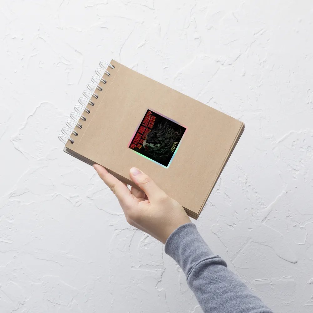 Courting Death Holographic Sticker product image (9)