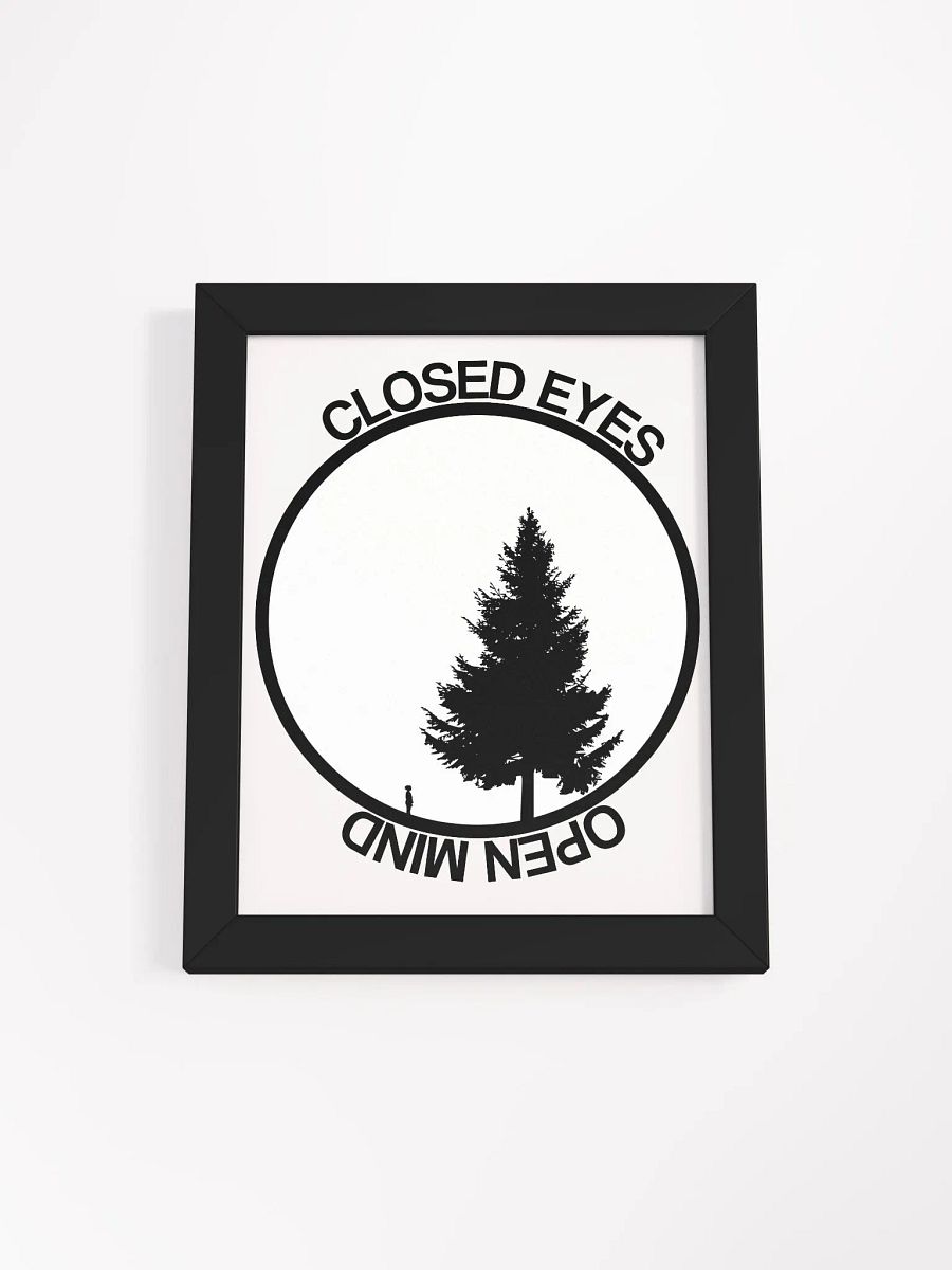 Closed Eyes, Open Mind (Framed Poster) product image (2)