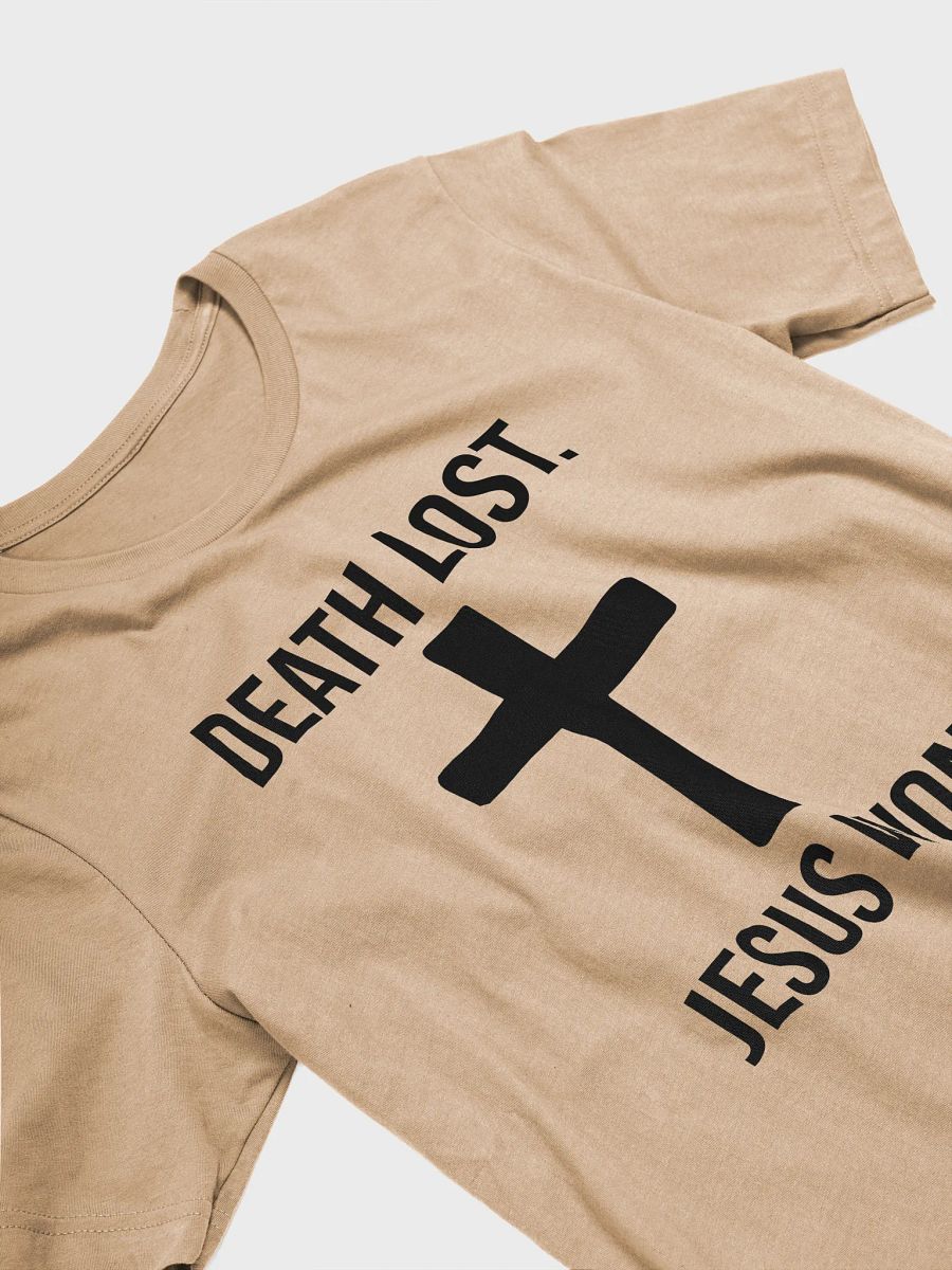 Death Lost, Jesus Won – Victory in Christ T-Shirt product image (29)