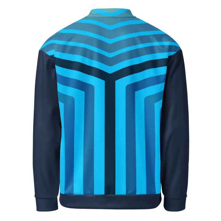 Tidal Stripes Men's Bomber Jacket product image (2)