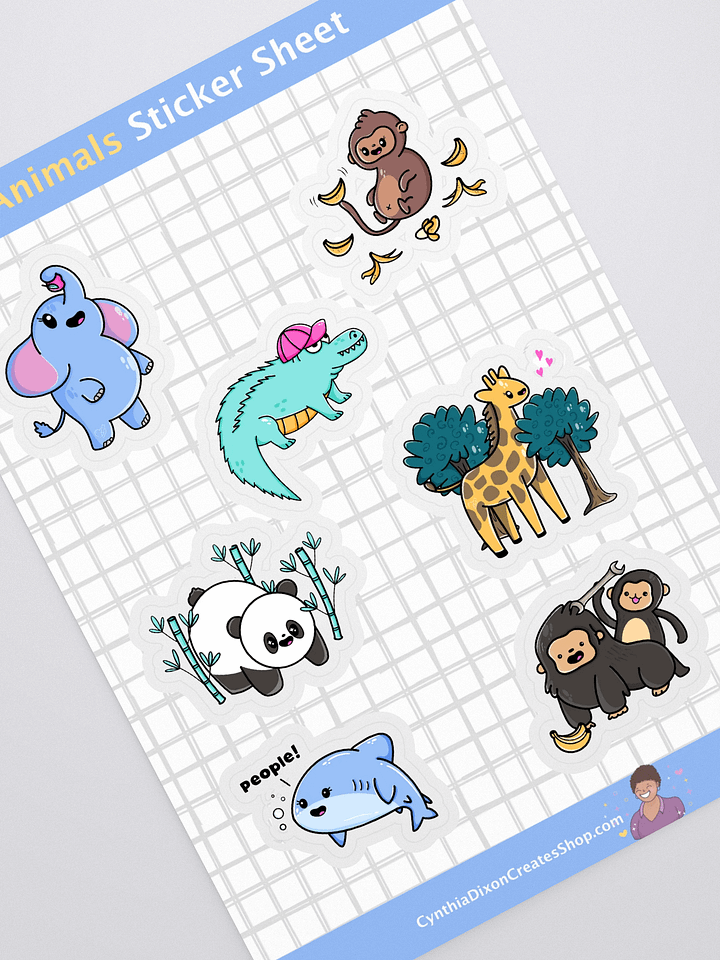 Animals Sticker Sheet product image (2)