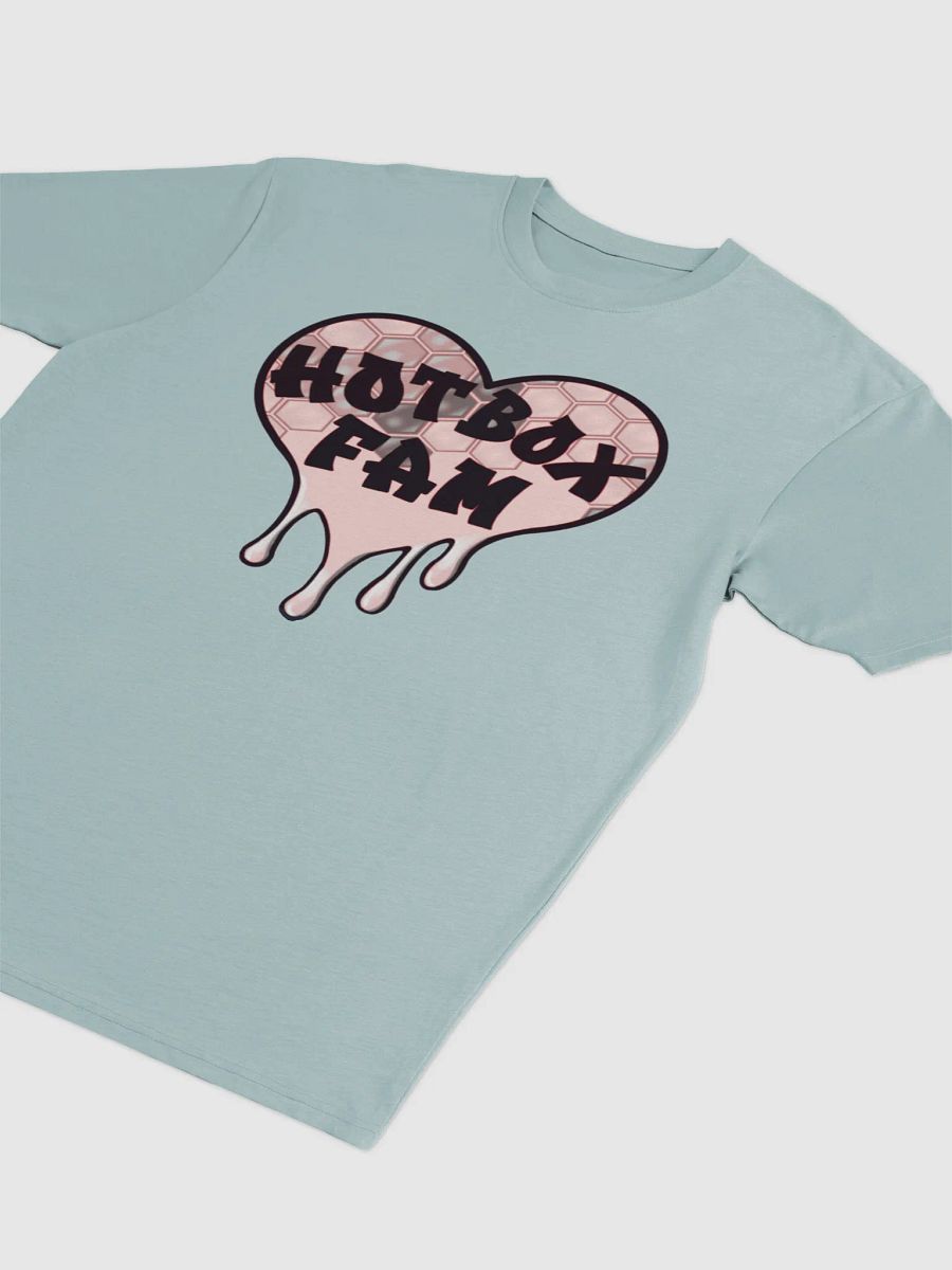 UNISEX HOT BOX FAM PALE PINK HONEY COMB TEE product image (15)