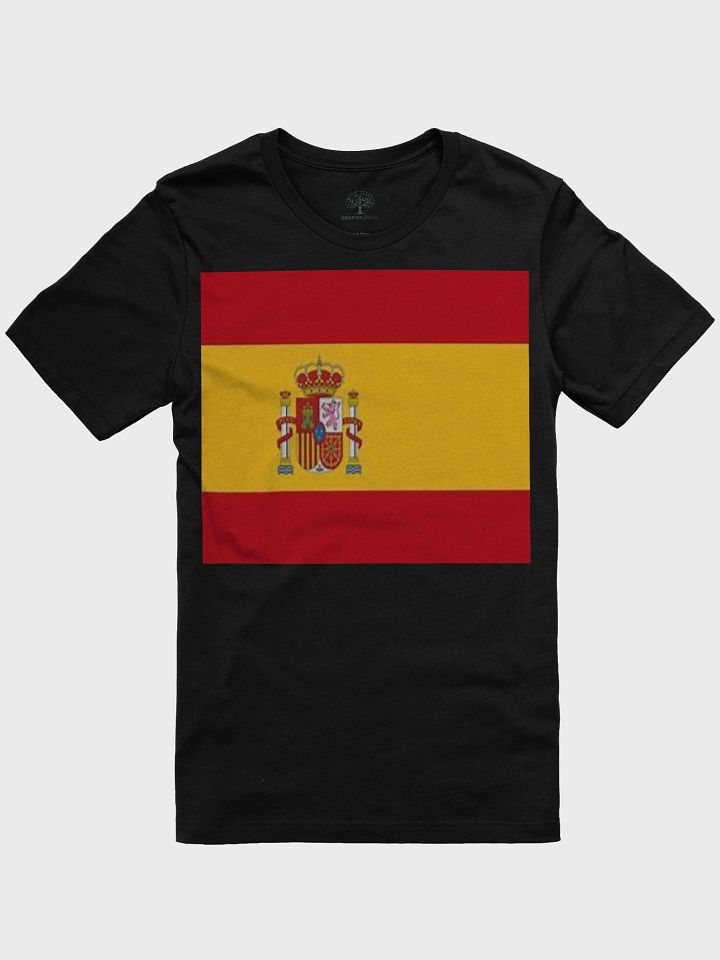 Spanish Flag Unisex Supersoft T-Shirt - Celebrate Spain's Heritage! product image (2)
