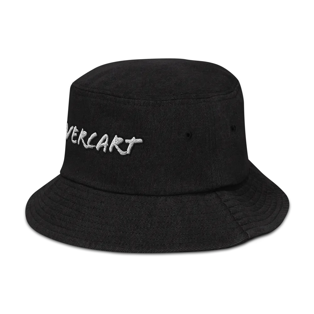 Hovercart Denim Bucket Hat - Show your Support with Style - Headwear - 100% Cotton product image (4)