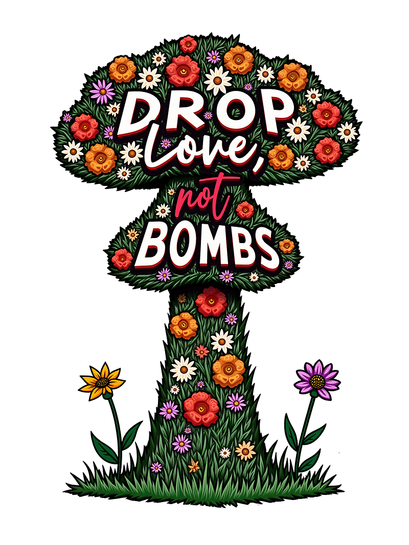 Drop Love, Not Bombs Shirt