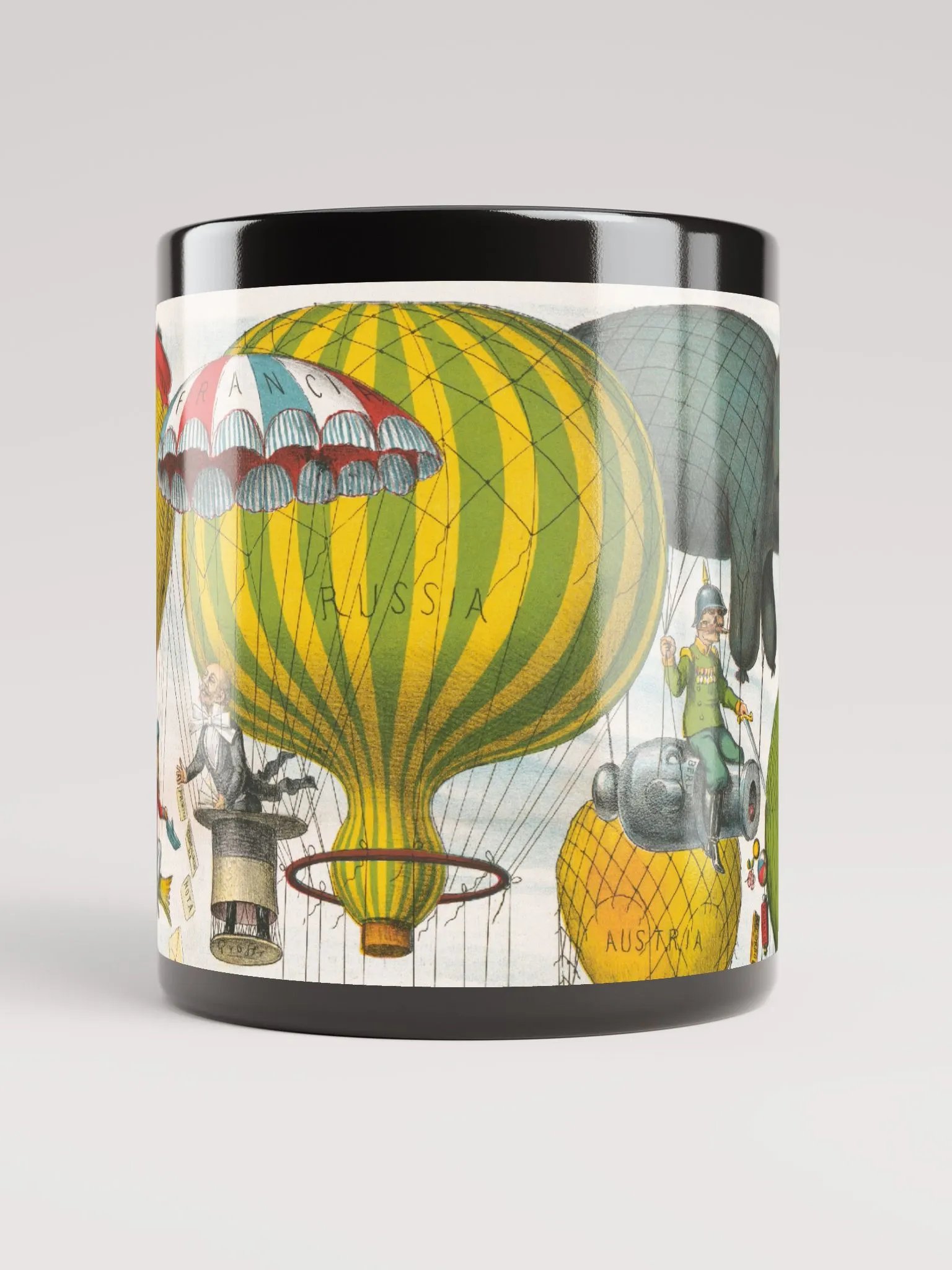 11oz, 15oz, Vintage Print Coffee Cup, Abstract & Fun product image (10)
