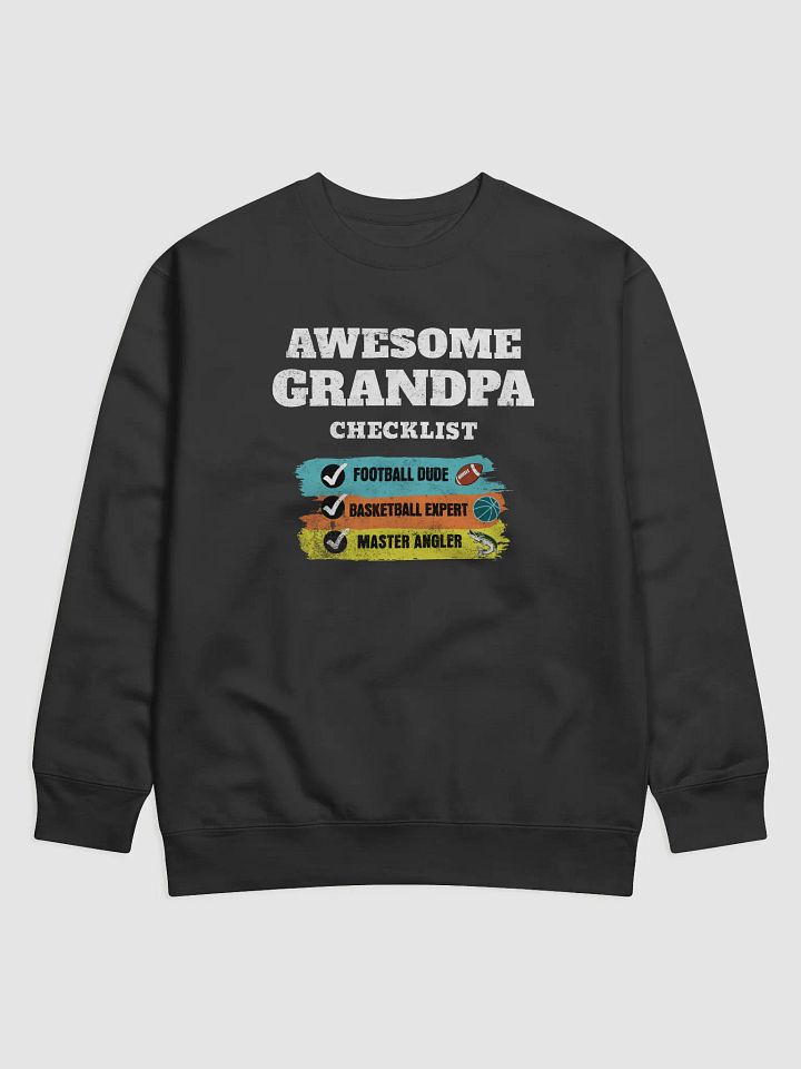 Sports Icon Grandpa Premium Sweatshirt product image (2)