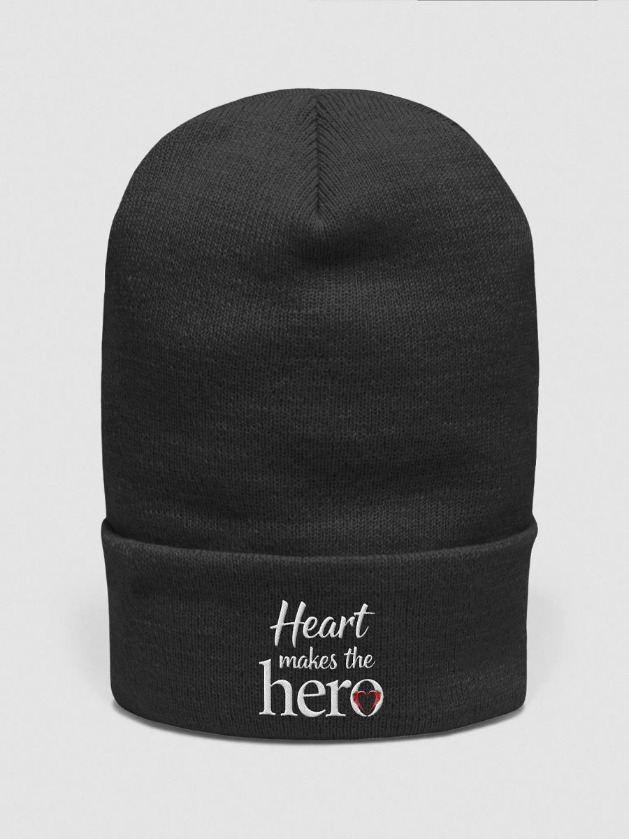 Heart Makes the Hero   Beanie – Inspired by Gal Gadot’s Courage, Empower Your Inner Hero Every Day! product image (1)
