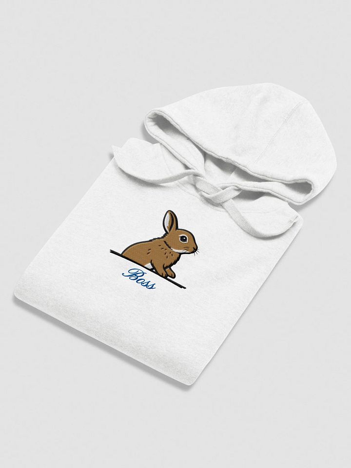 YOUR RABBIT! / HOODIE WITH PERSONALIZED NAME / EMBROIDERED product image (2)