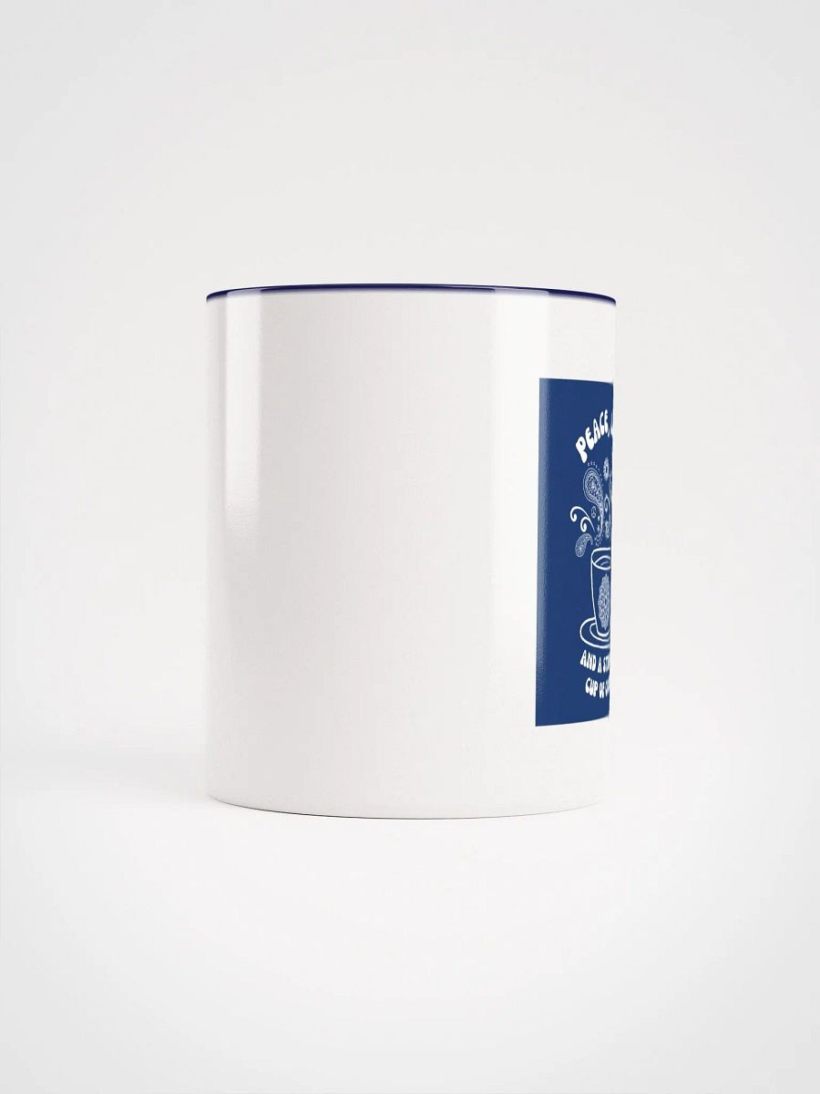 Peace, Love, and Coffee Ceramic Mug product image (5)