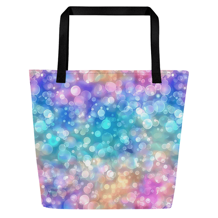 Bokeh Ombre Radiance Polyester Tote Bag product image (2)