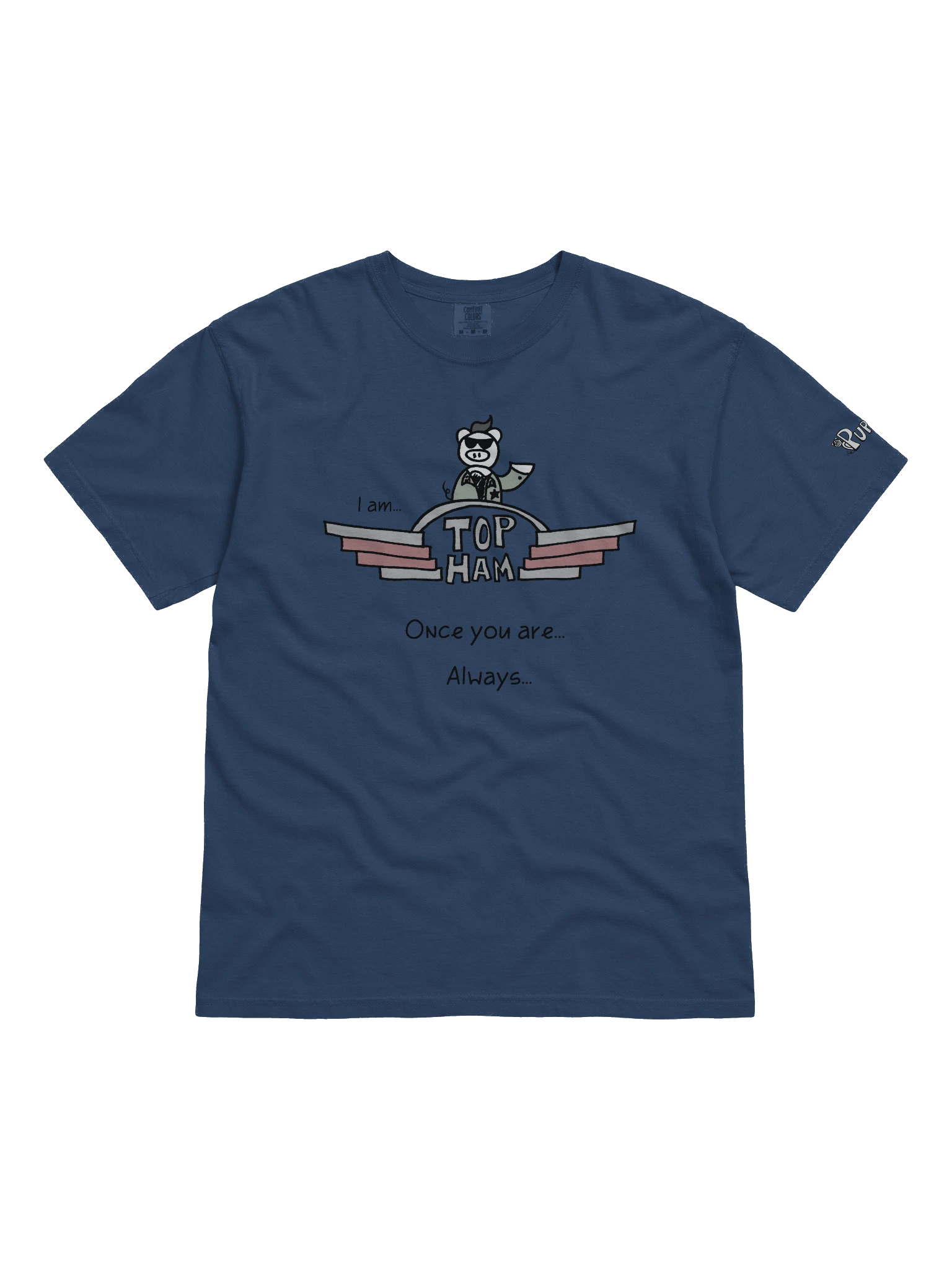 'Top Ham' Pupsies! Heavyweight T-Shirt product image (1)