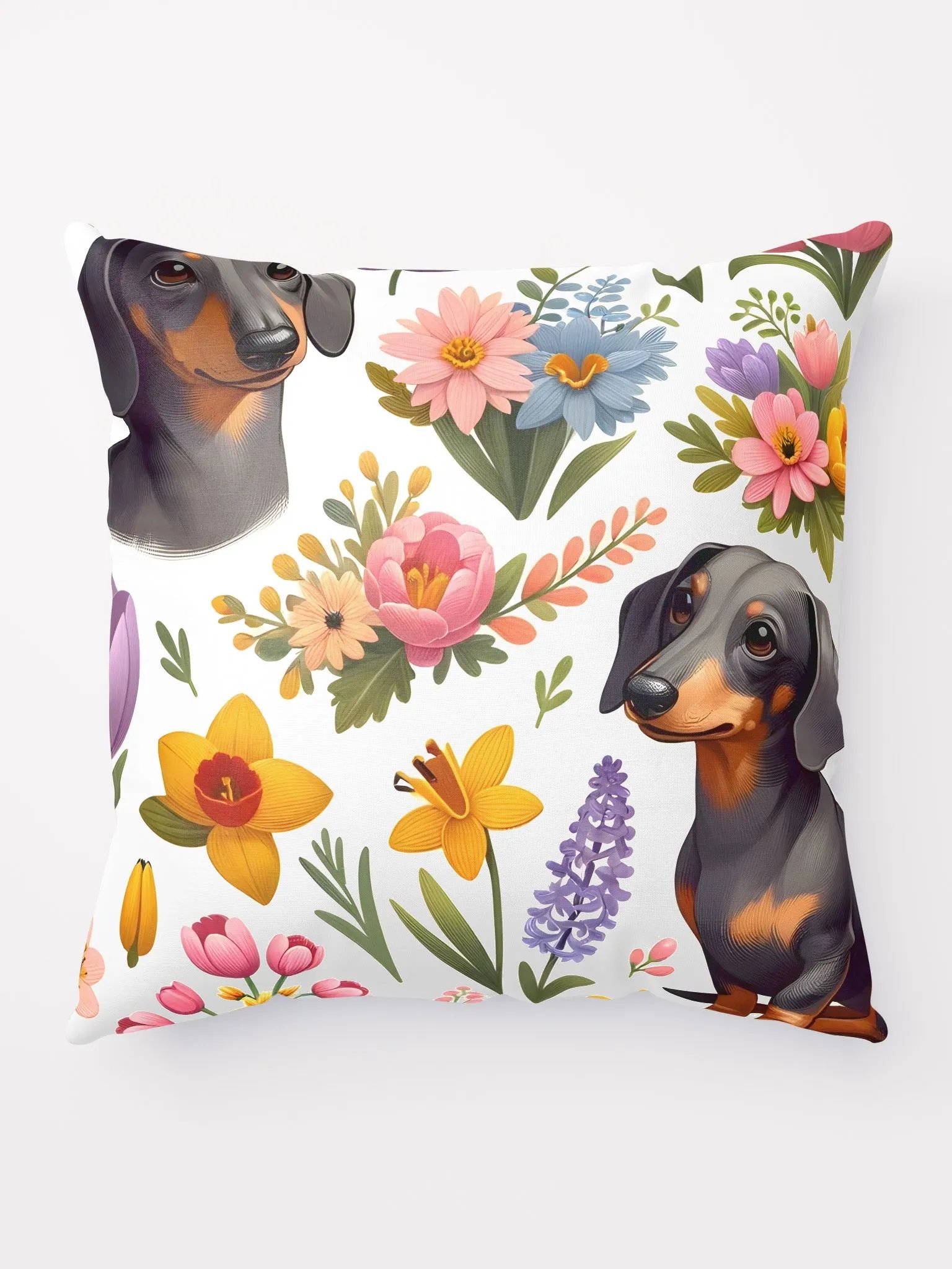 Springtime Sausage Dogs: Dachshunds & Blooms product image (9)