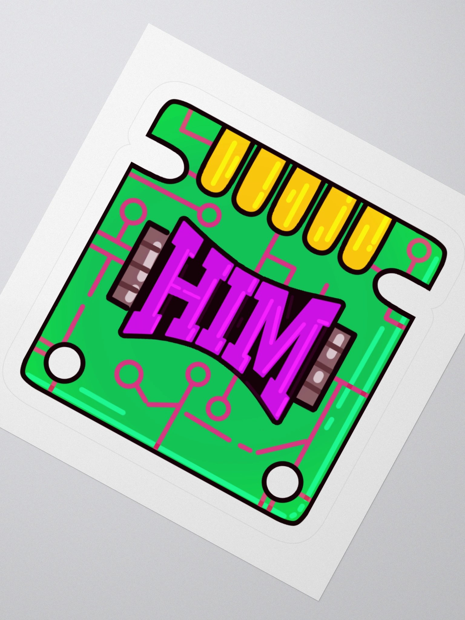 HIM 'Botman' Sticker product image (3)