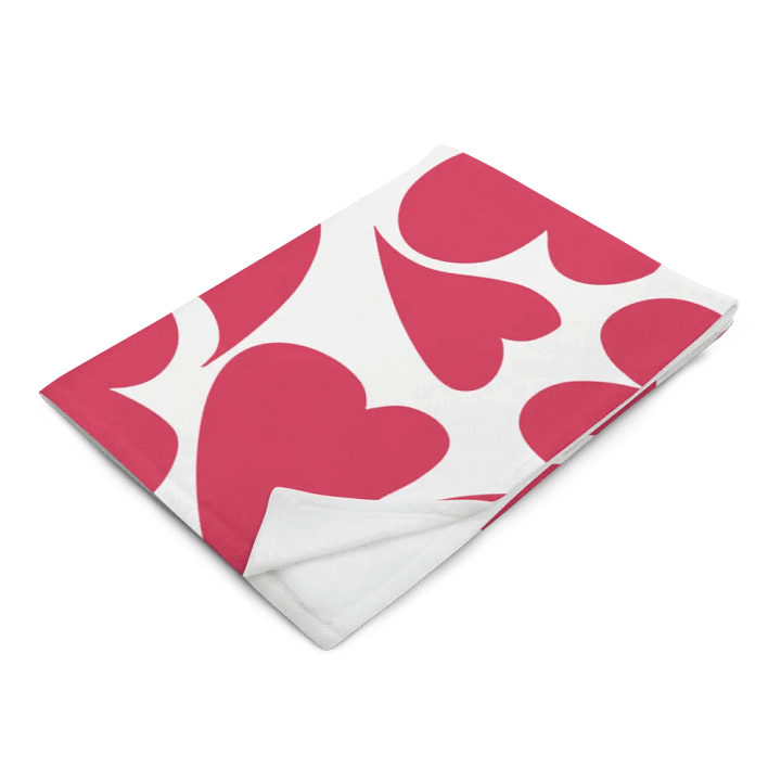 Nestled Hearts Throw Blanket product image (14)