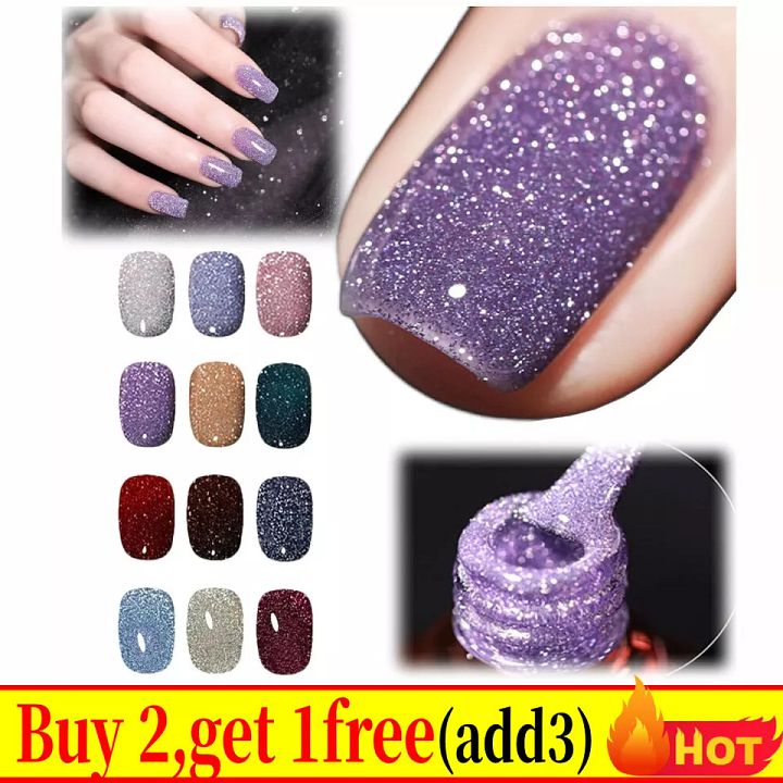 High Density Glitter Nail Gel Polish, High Density Glitter Nail Polish Gel product image (1)