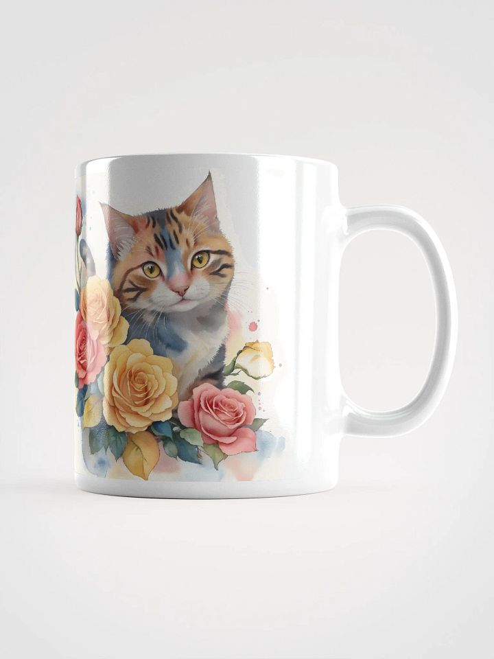 Rose Cat Reflection Mug product image (1)