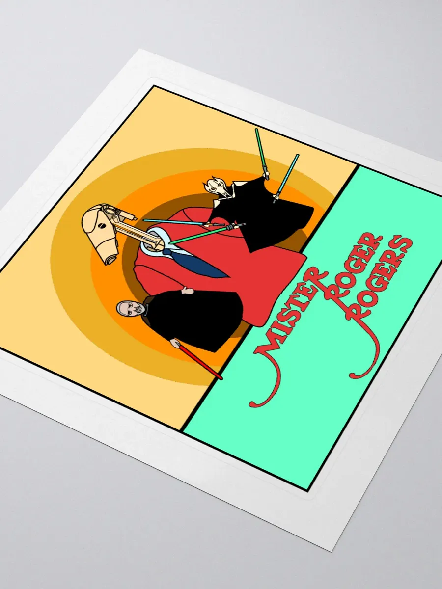 Mister Roger Rogers Sticker product image (9)