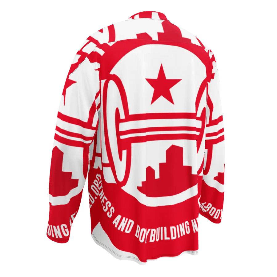 IFBNewsfeed.Org's All-Over Print Recycled Hockey Fan Jersey product image (4)