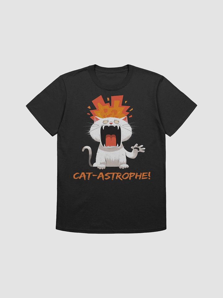 Cat-astrophe! Shocked Cat Unisex T-Shirt product image (7)
