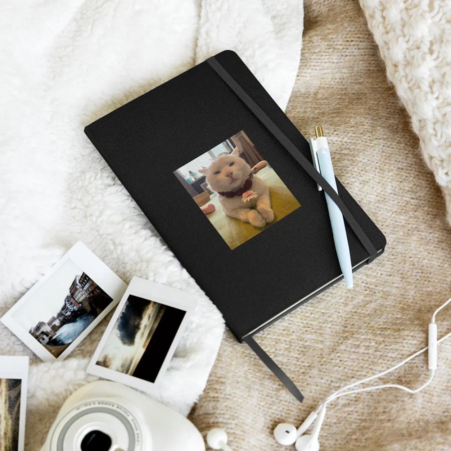 Whimsical Cat Hardcover Notebook product image (10)