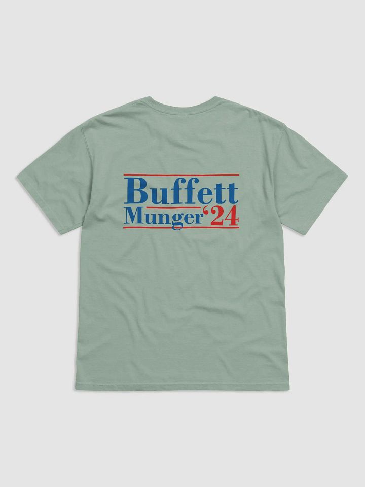 Buffett Munger '24 - T-Shirt (Design On Back) product image (2)