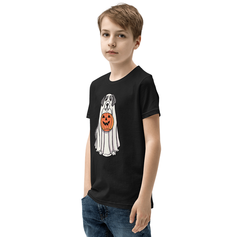 Halloween Great Pyrenees(Gray & White) Youth T-Shirt product image (9)