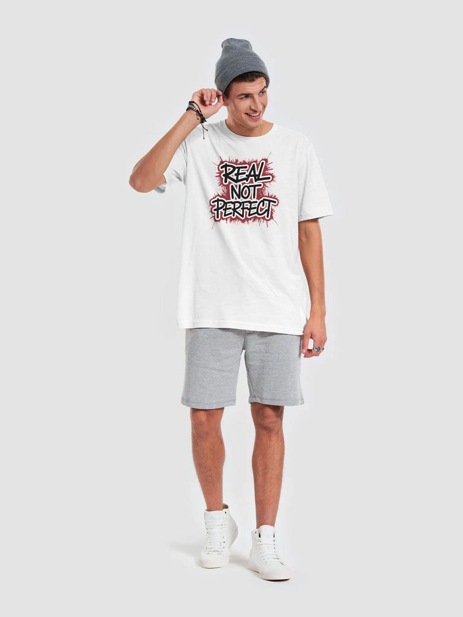 Real not Perfect | Unisex Bella+Canvas Supersoft T-Shirt product image (2)