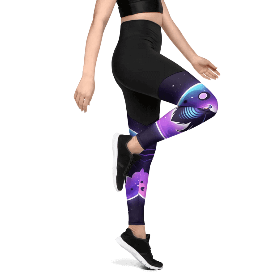 Cosmic Moth Leggings product image (7)