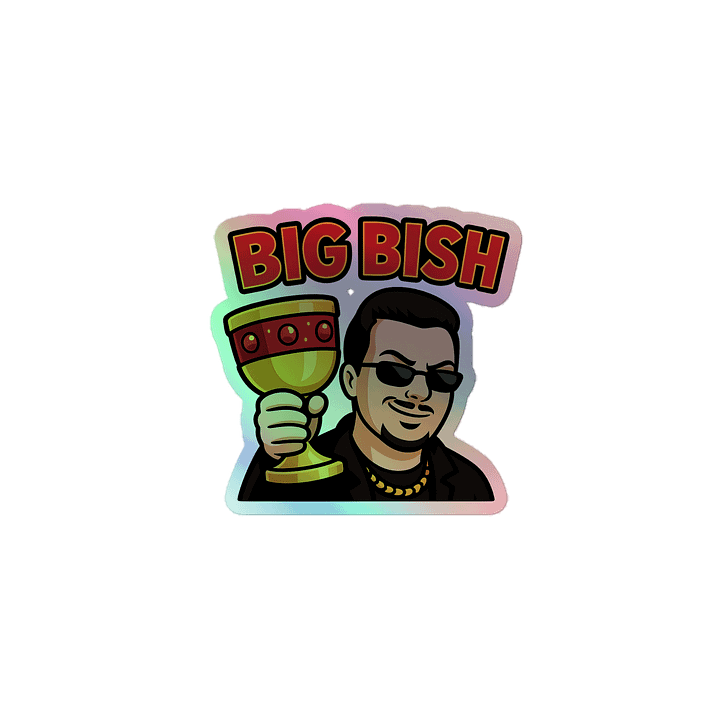 HOLO BIGBISH STICKER product image (1)