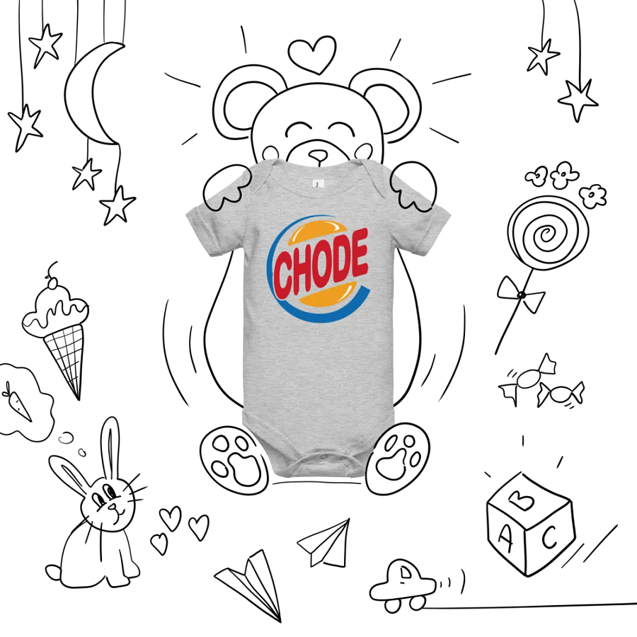Chode Burger baby onesie product image (7)