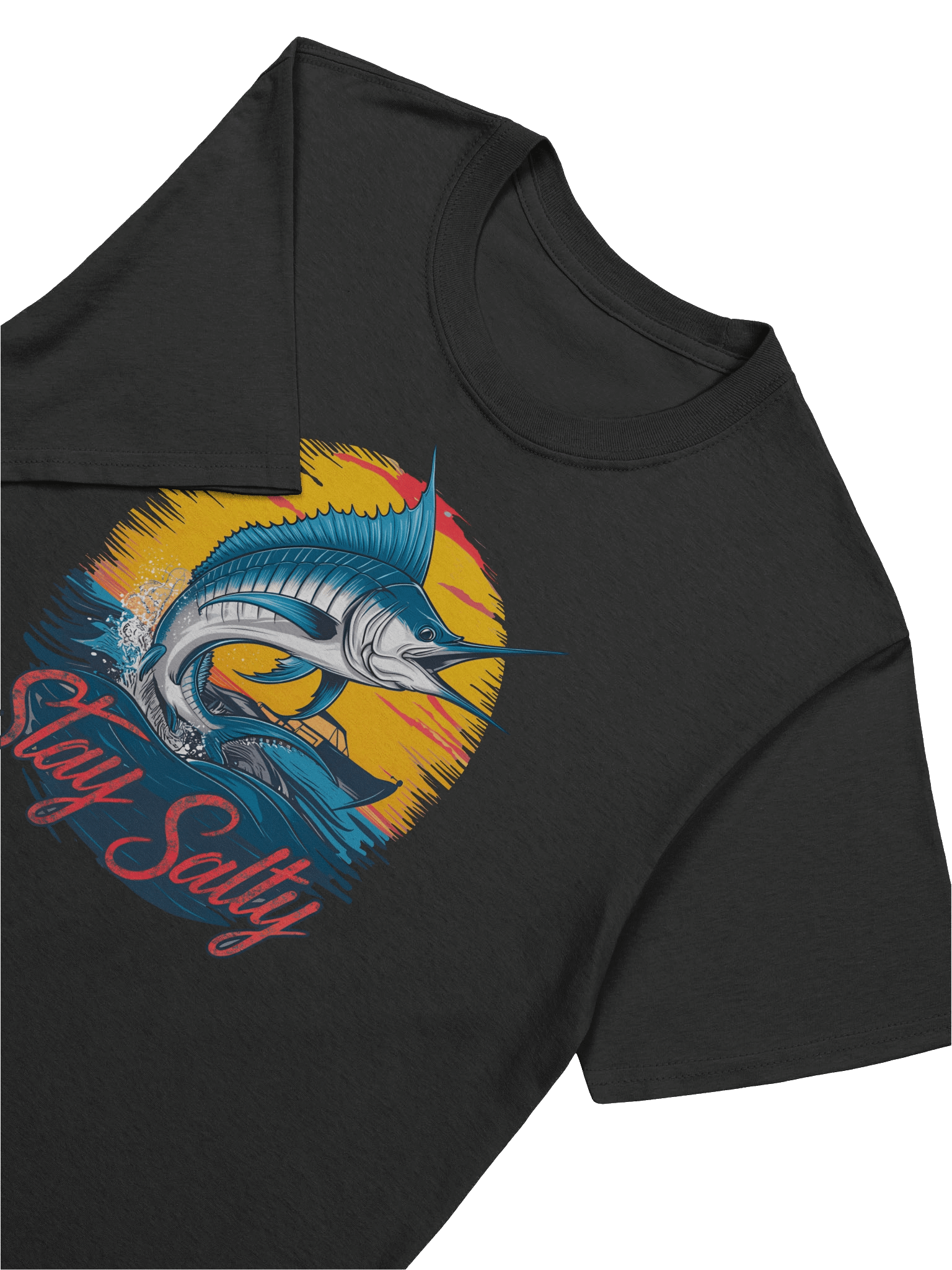 Sunset Marlin Unisex Tee product image (7)