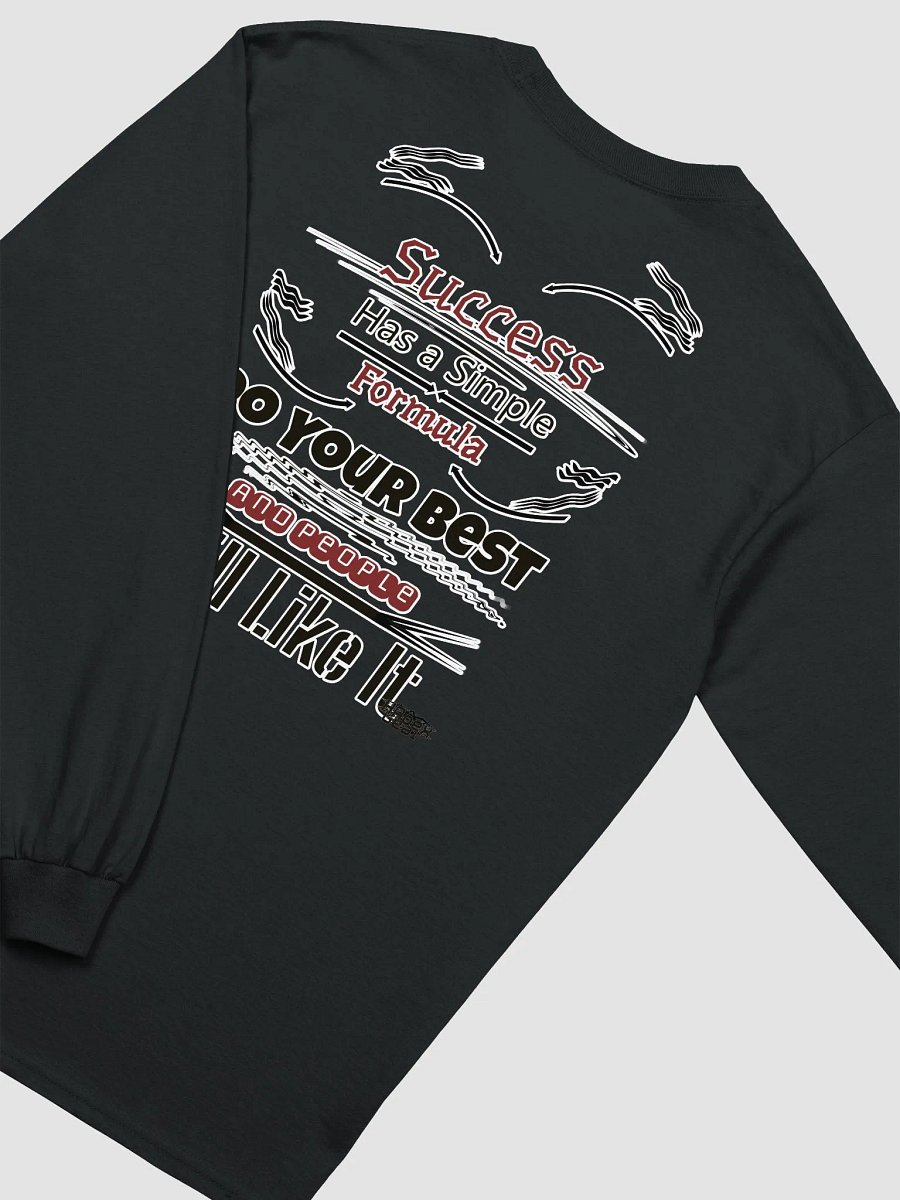 Success Has A Simple Formula. Do Your Best And People Will Like It - Ultra Cotton Long Sleeve T-Shirt product image (4)