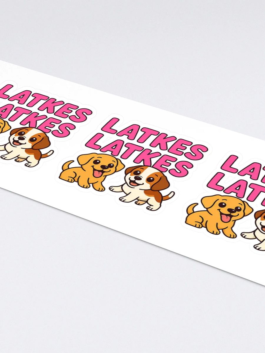Latkes Latkes Kiss Cut Stickers (Set of 5) product image (4)