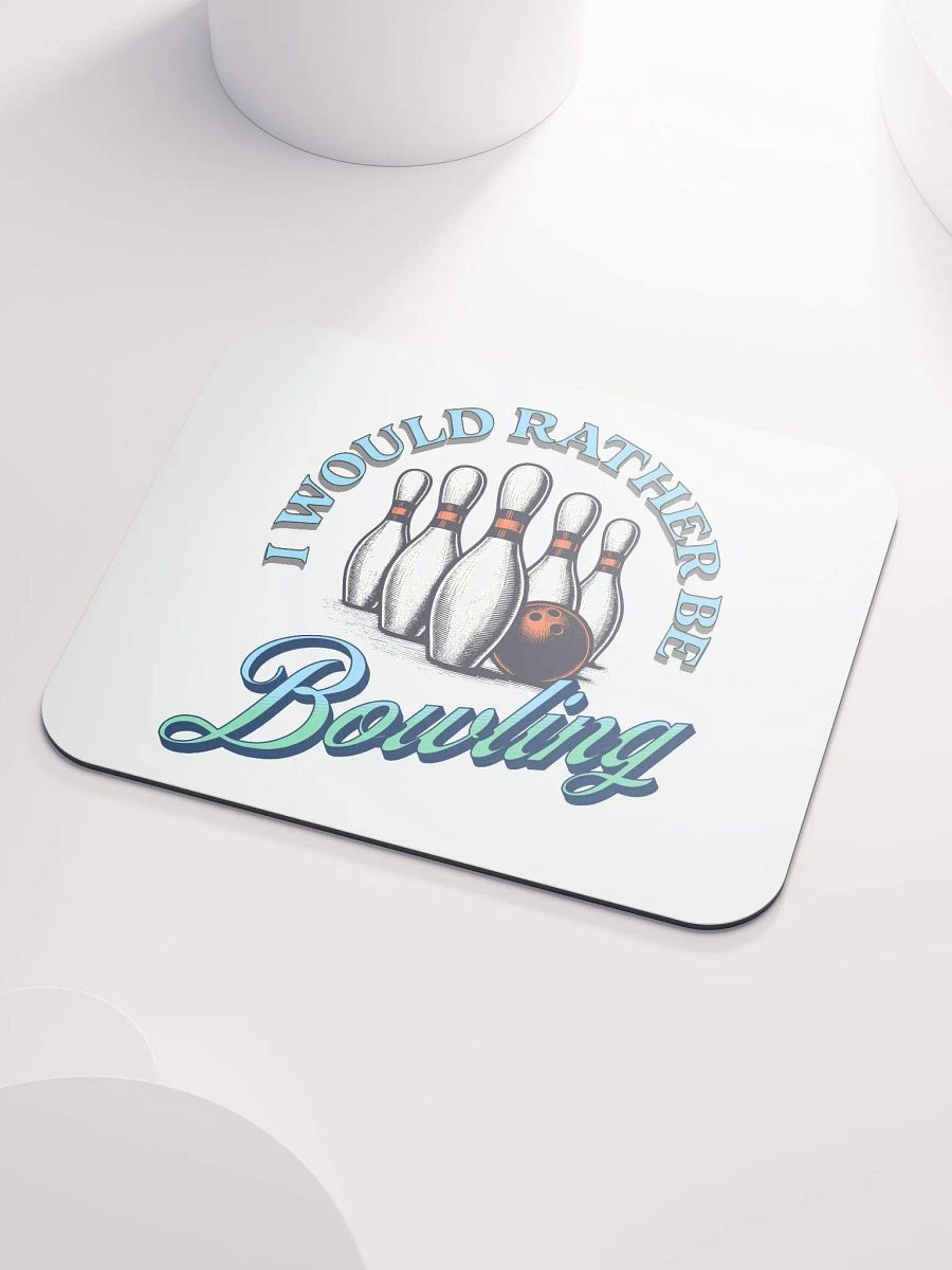 I Would Rather Be Bowling Strike Zone Mouse Pad product image (3)