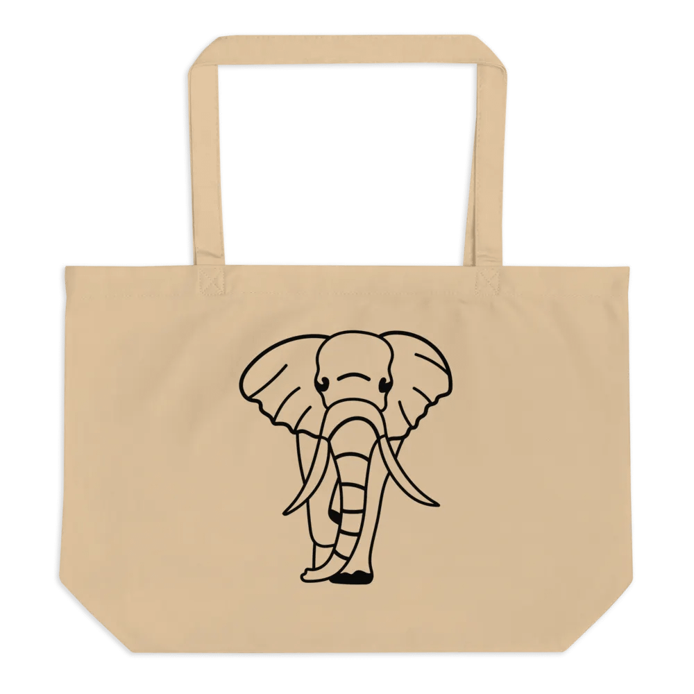 Elegant Elephant Tote Bag product image (1)