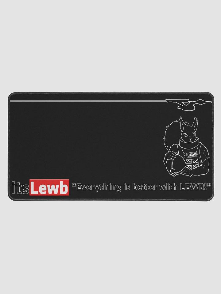 itsLEWB - DeskMat - Blackout product image (1)