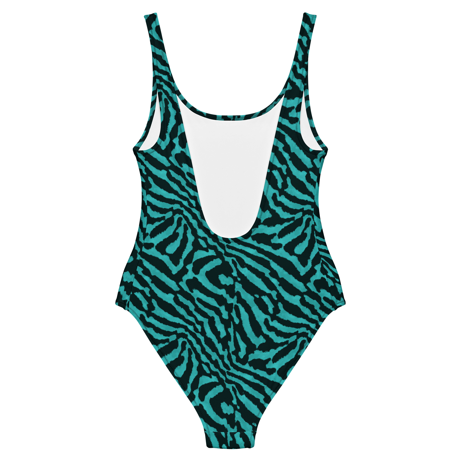 Teal Zebra Swimsuit product image (6)