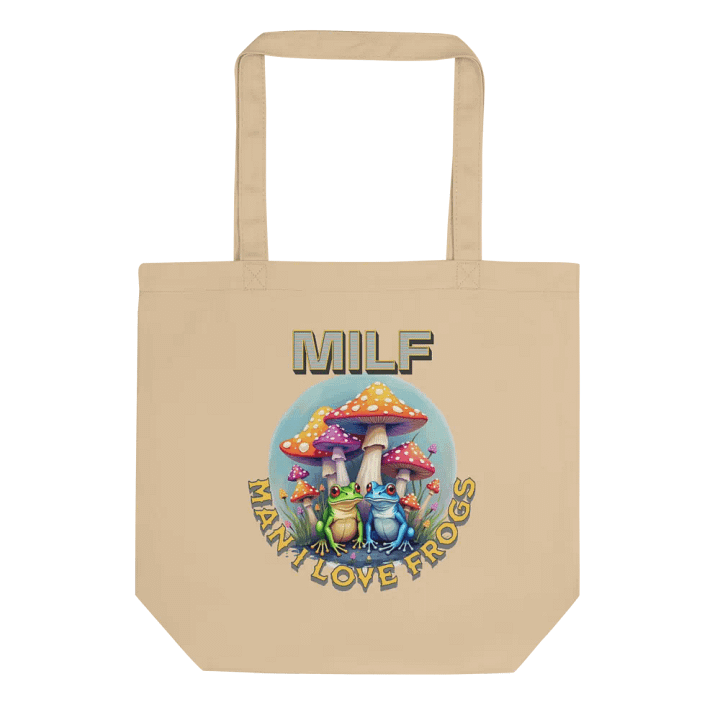 MILF Man I Love Frogs Eco-Friendly Tote Bag product image (1)
