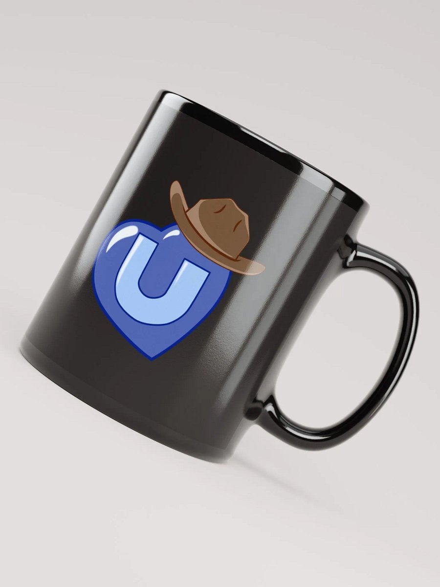 My Usual Coffee Club Black Gloss Classic Mug 1st Edition! (Goth) product image (4)