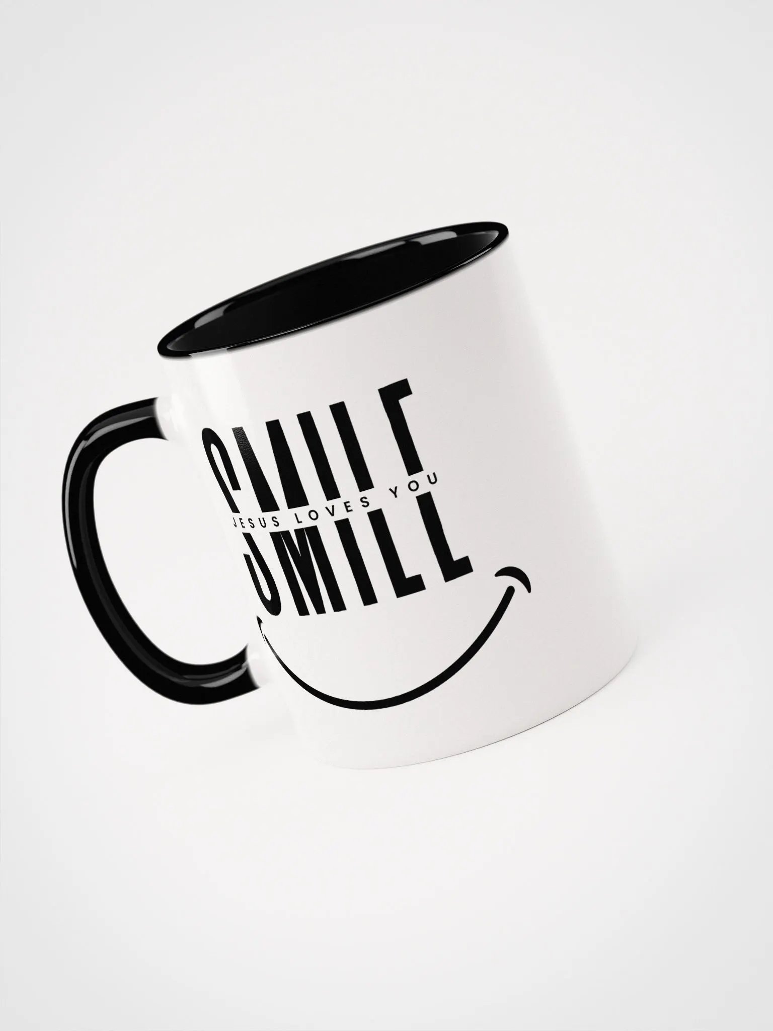 Smile Jesus Loves You Ceramic Mug product image (1)