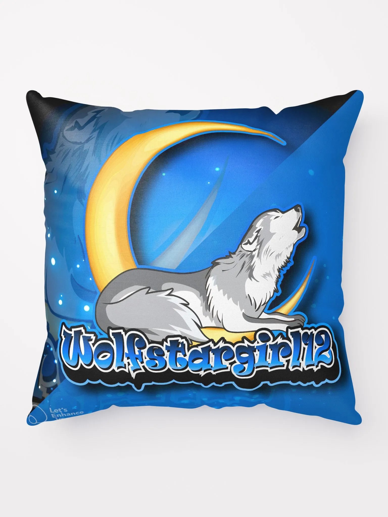Wolfstargirl12 Logo Pillow product image (9)