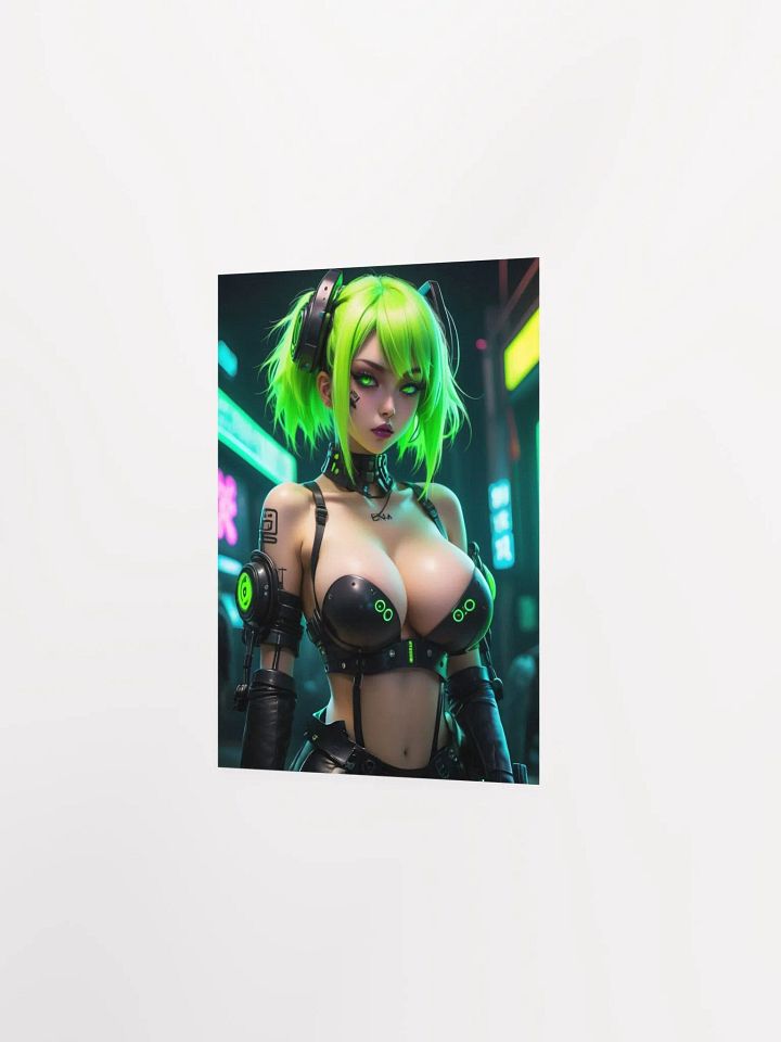 Neon Cyberpunk Dreams Poster product image (11)